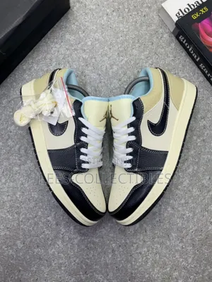 Quality Jordan 1 Cut Coconut Sneakers