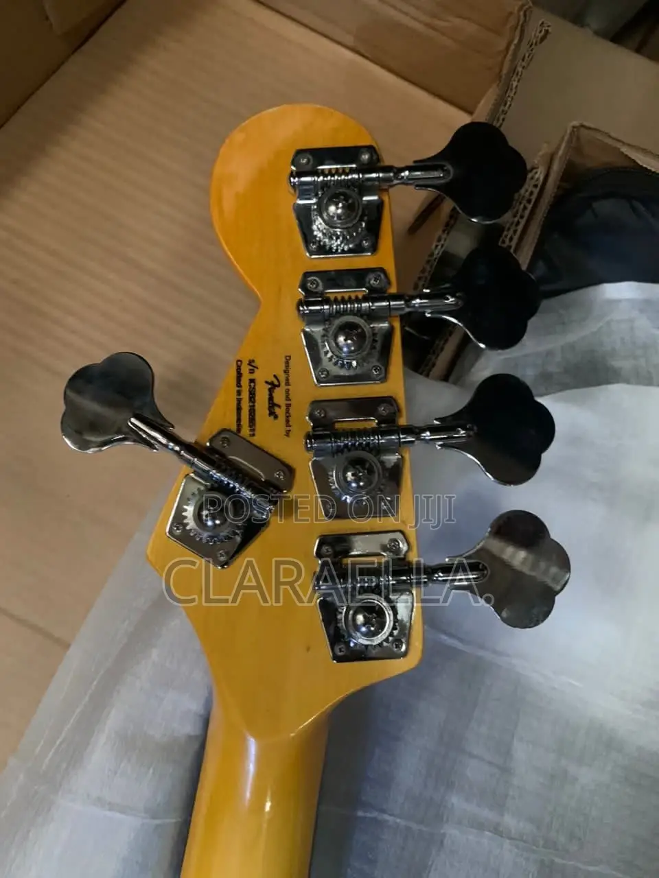 Quality Active Five String Squier by Fender Jazz Bass