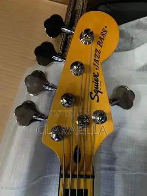 Quality Active Five String Squier by Fender Jazz Bass