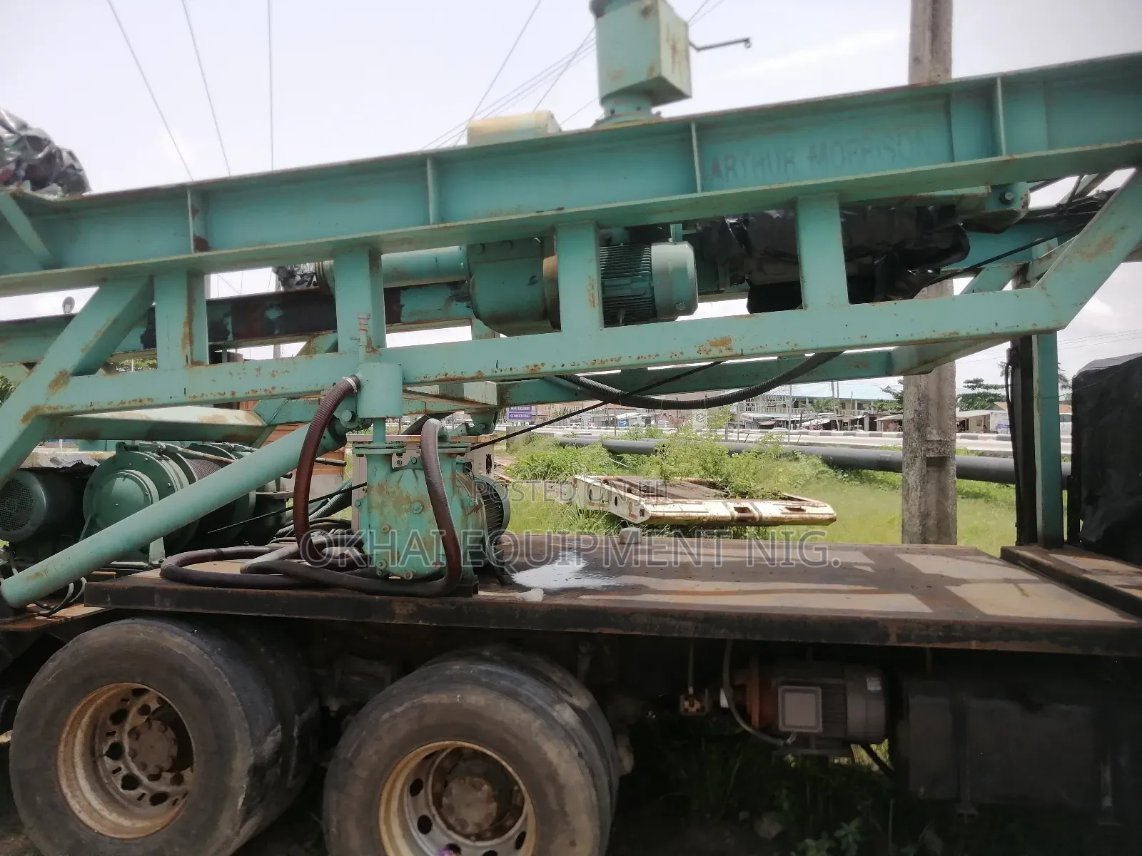 Mercedes Concrete Pump