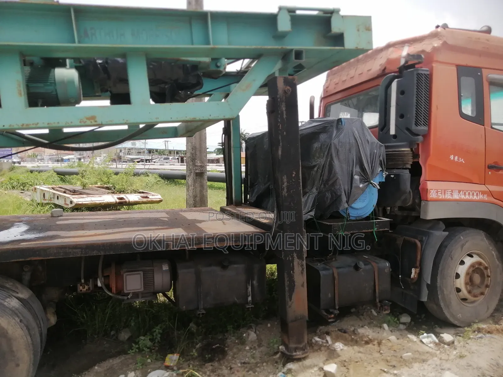 Mercedes Concrete Pump