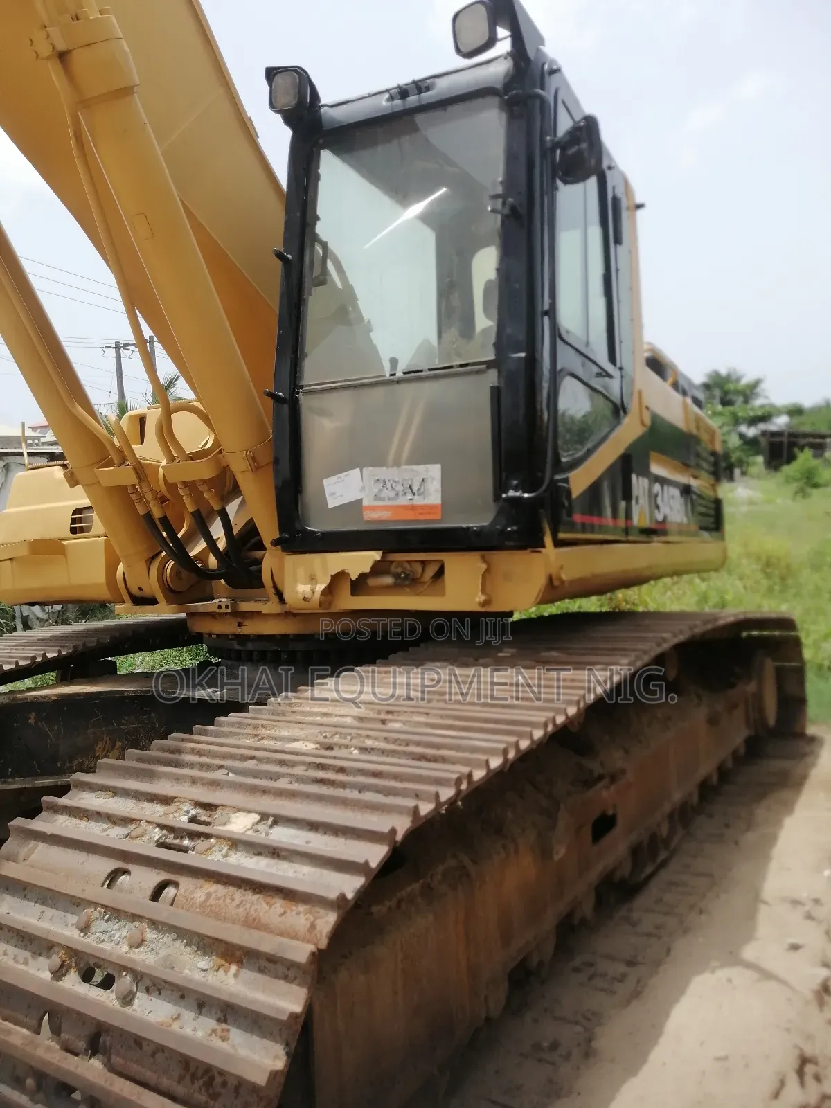Cat Excavator 345bl