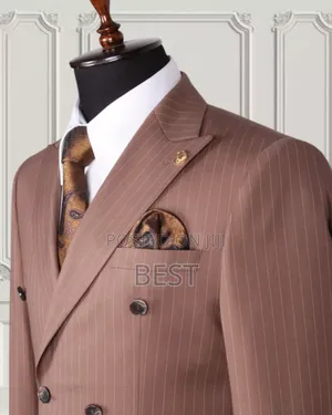 Marco Lorenzo Double Breasted Check Suit