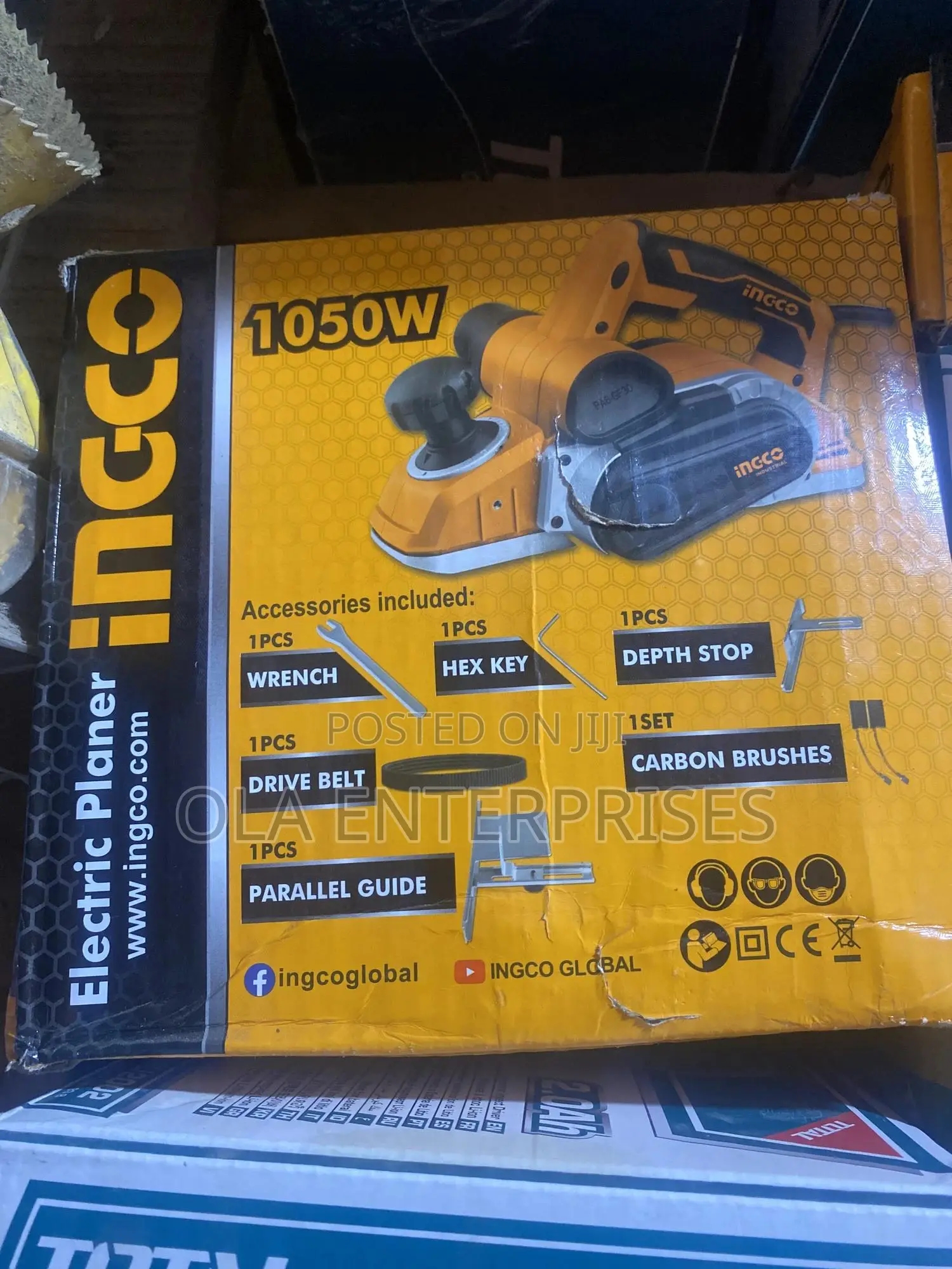 Ingco 1050w Electric Planer