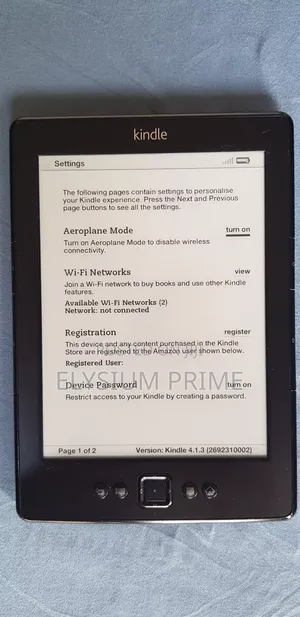 Amazon Kindle Kids Edition 4 GB Gray