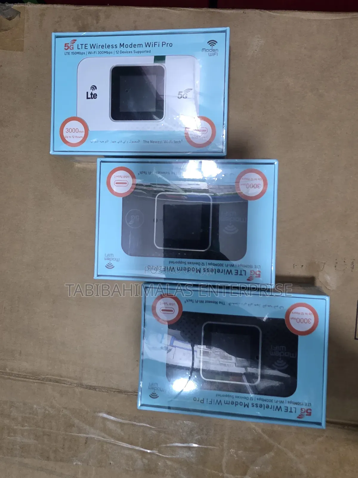 Universal 5glte Wireless Mifi 300mbps