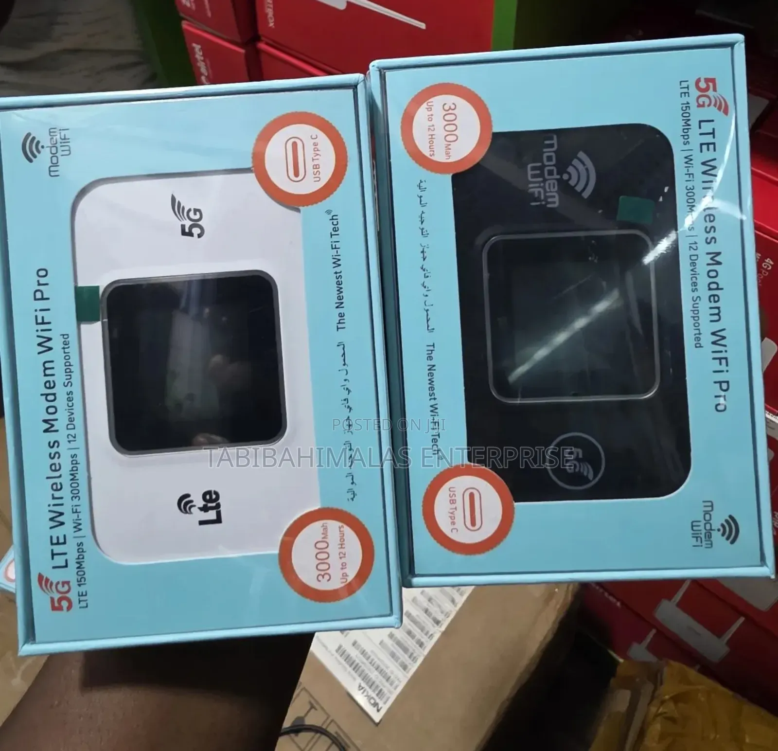 Universal 5glte Wireless Mifi 300mbps