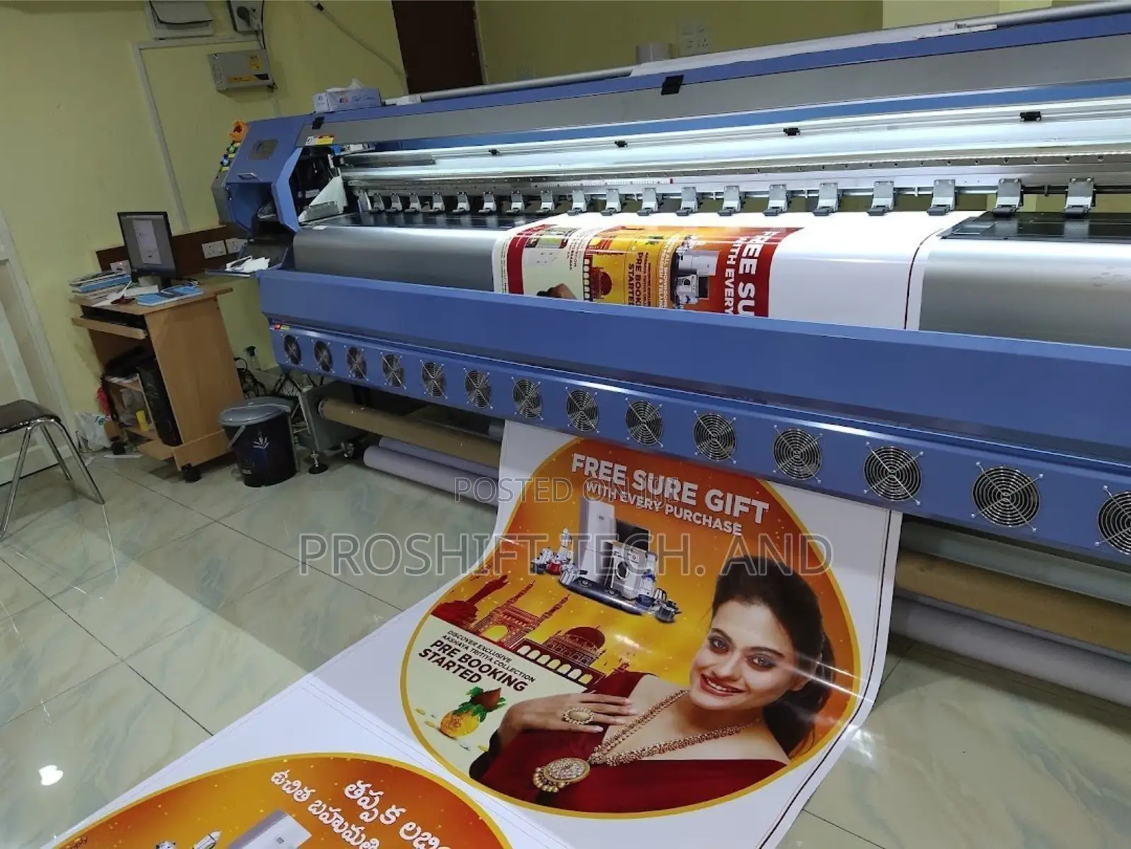 Flex Banner, Stickers, Window Graphics, and Product Labels