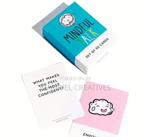 1pc - Mindful Talk - 50 Question Cards