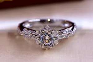 Diamond Glam Proposal Ring