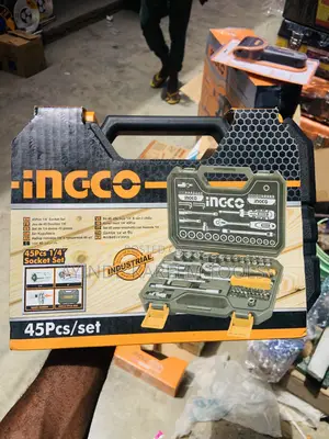 45pcs Set of 1/4 “ Socket Set
