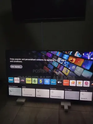 65inches Original Lg Webos Smart Tv With Magic Remote, Inbuilt Decoder
