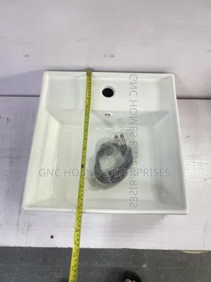 Square Wall Hung Basin 40/40cm