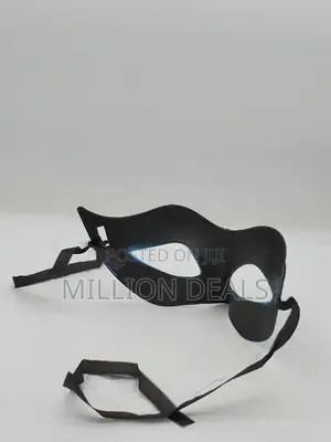 Ski Cool Blue Party Men's Face Mask