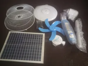 Solar Rechargeable Fan – Off-Grid Power, All-Day Comfort