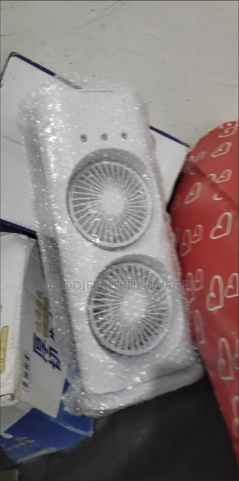 Double Ended Spray Fan