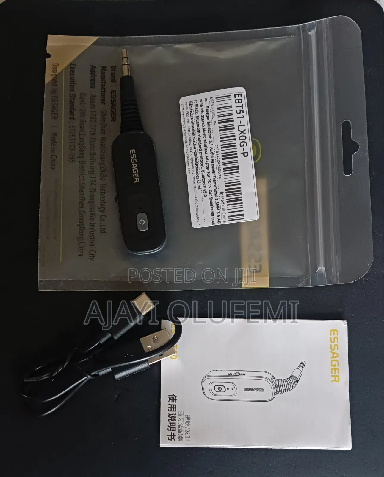 Essager Bluetooth 5.1 Receiver / Transmitter.