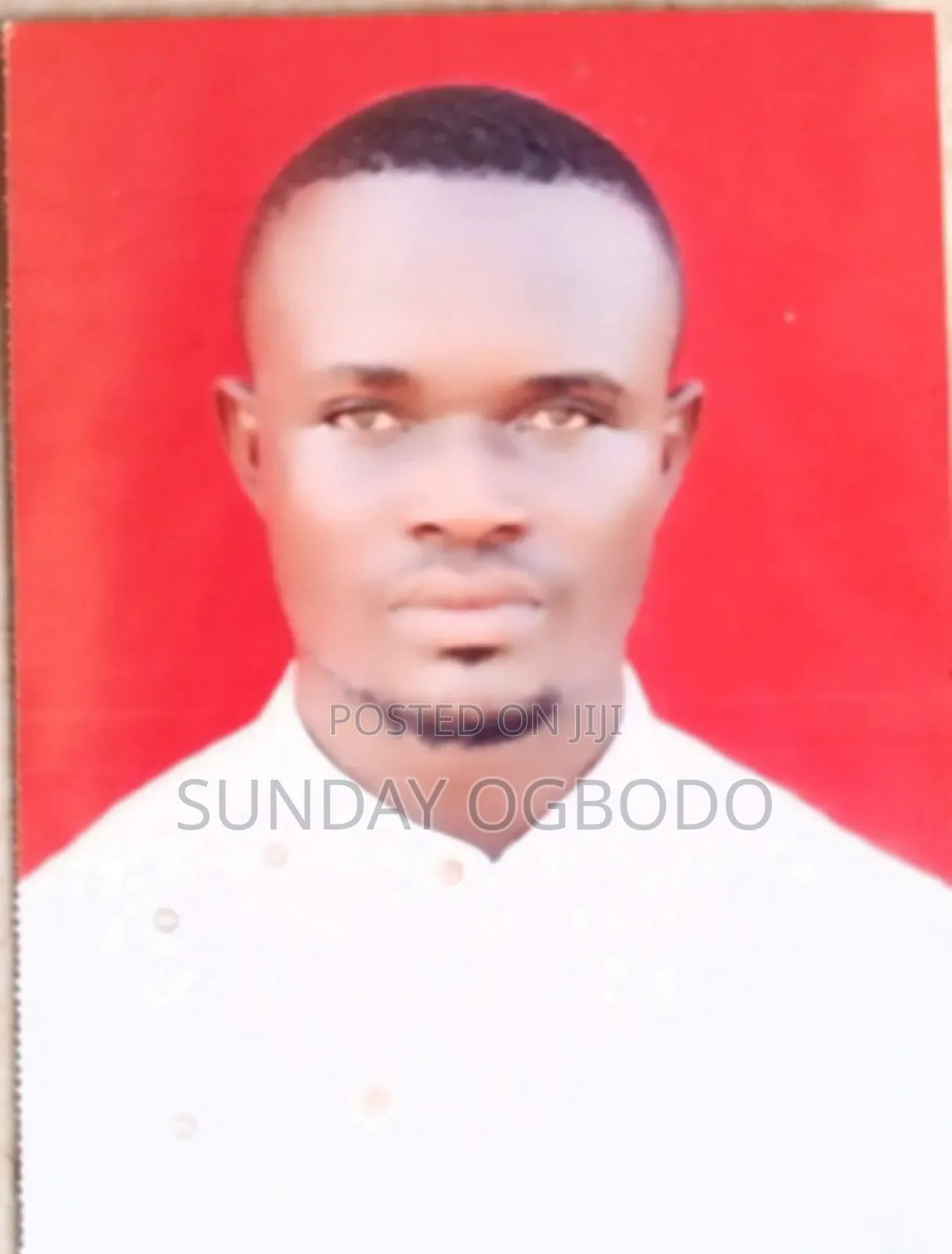 Mr Adole Sunday Ogbodo