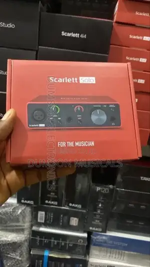 Scarlett Focusrite Soundcard 3rd Gen 2 Channels