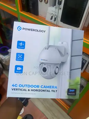 Powerology 4g Outdoor Camera Vertical Horizontal Tilt