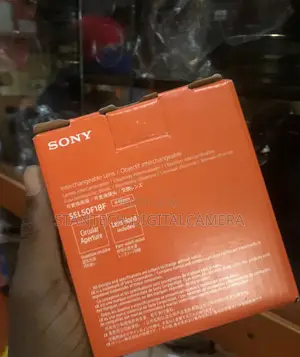 Sony 50mm Lens F1.8