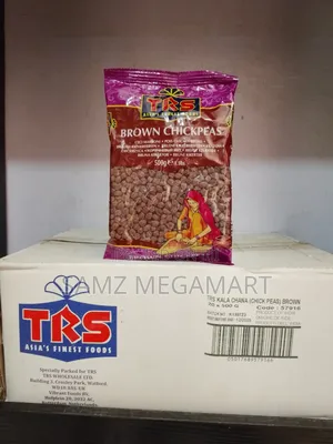 Photo - TRS Brown Chick Peas (Kala Chana) 20x500g
