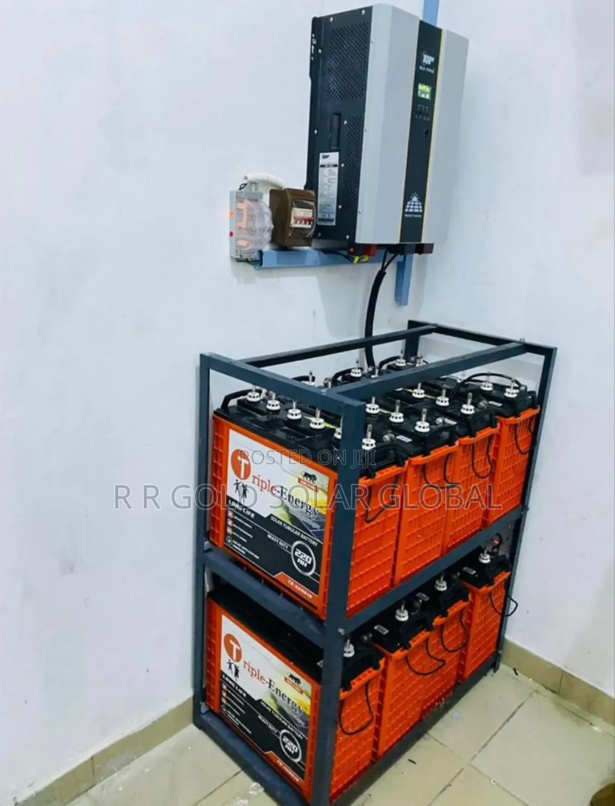 10kva 8 Battery Installation