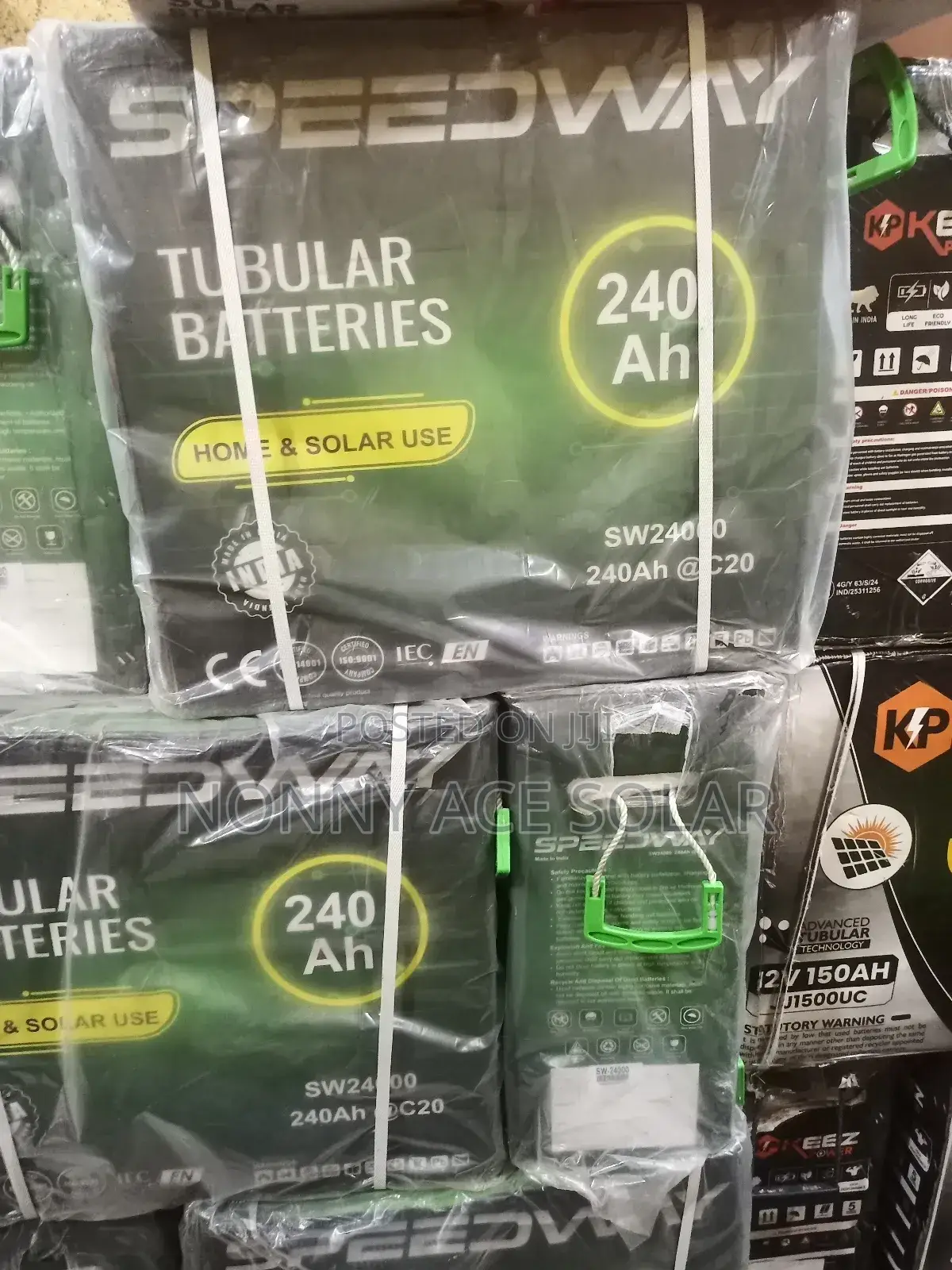 Speed Way 240ah 12v Tubular Battery