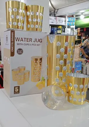 Acrylic Water Jug With 4 Cups
