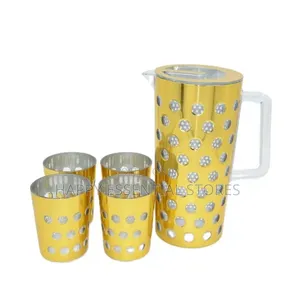 Acrylic Water Jug With 4 Cups