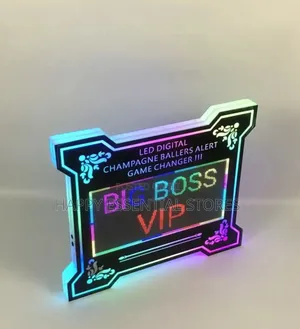 Digital Led Display Champagne Ballers Alert Board 