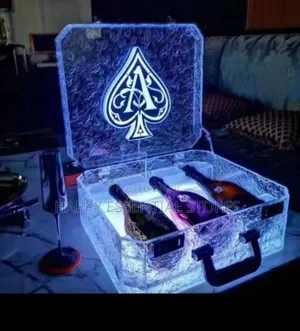 Led Briefcase Champagne/Wine Presenter Glorifier Display Ca