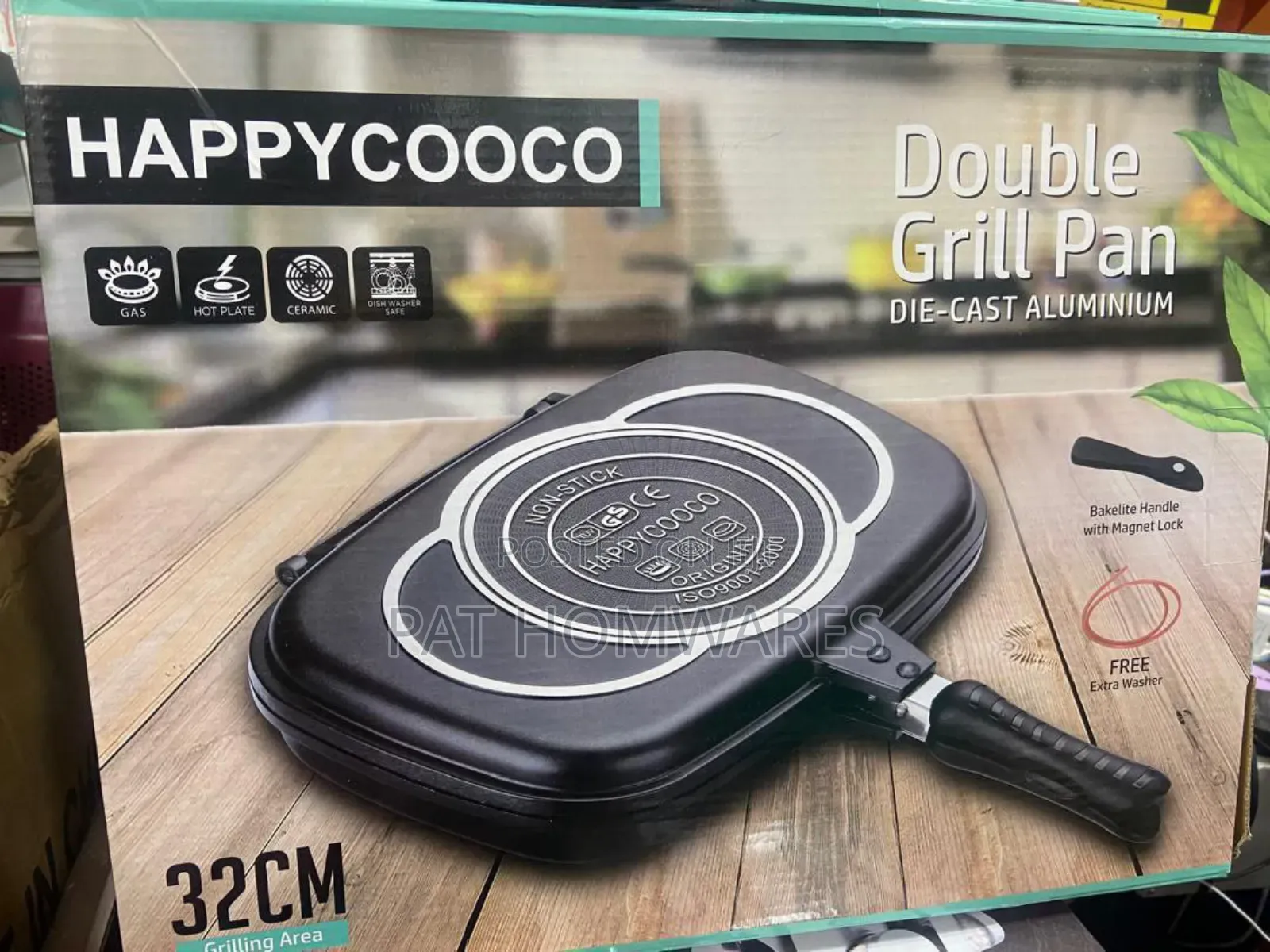 Double Grill Pan 36cm