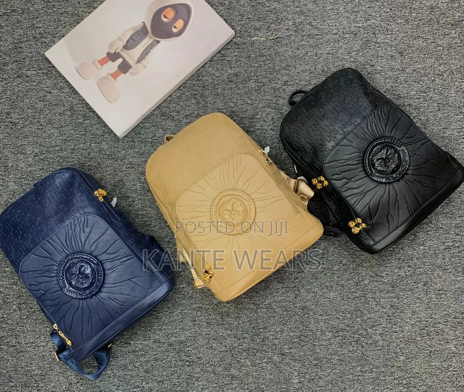 Design Leather Backpack Bag