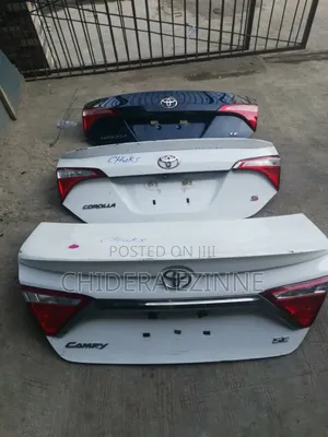 Toyota Corolla 2015 Camry 2015. Complete Boots