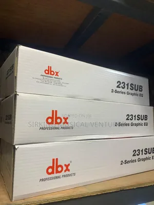 DBX Equalizer Double With Sub Output 32band Eq231