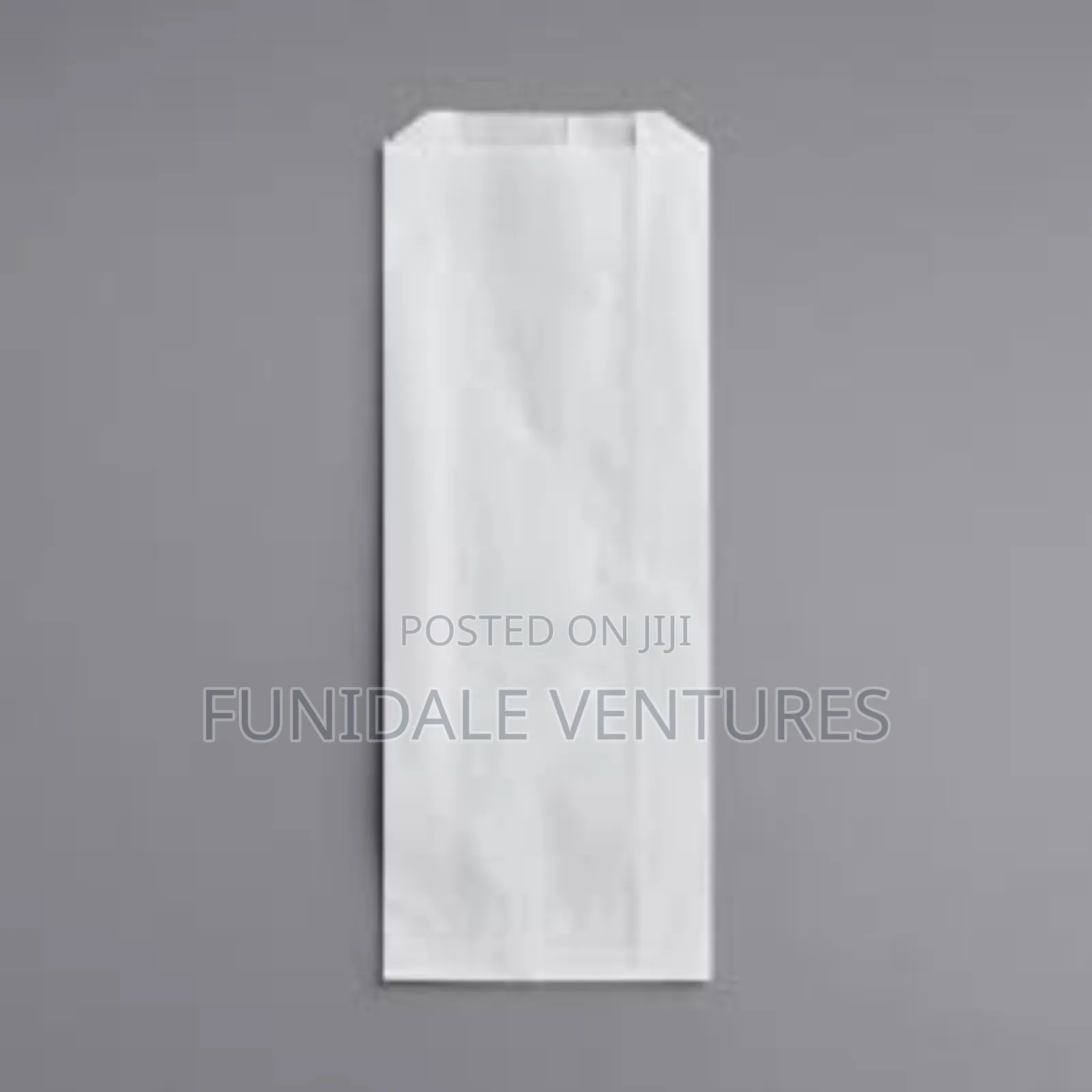 Repacked 100pcs Plain White Hot Dog Bags