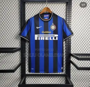 Photo - Inter Milan 2010 Champions League Final Retro Home Jersey