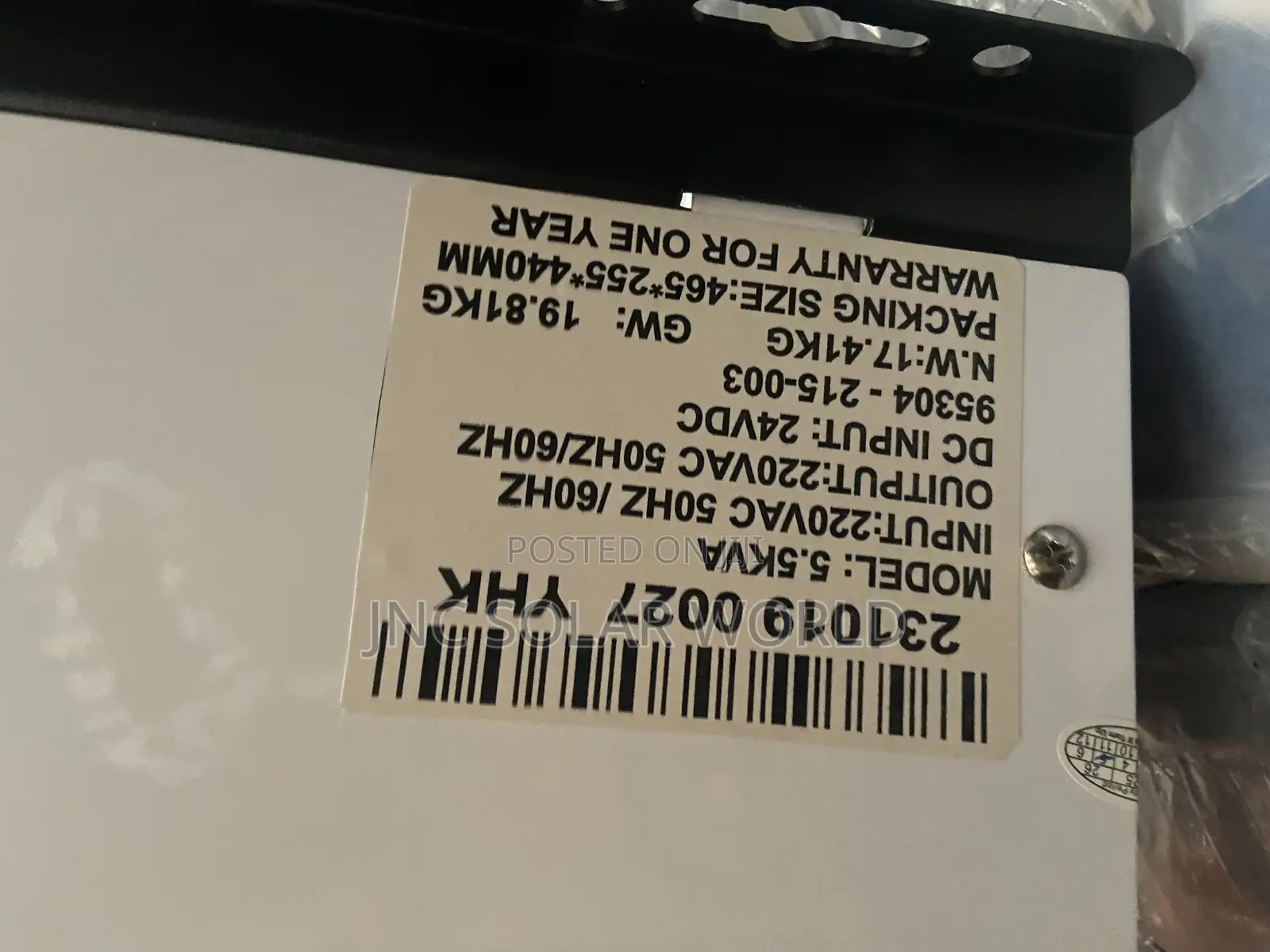 5.5kva/24v Yohako Inverter