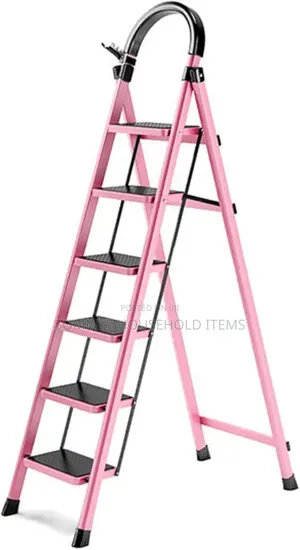 6 Steps Ladder (Pink)