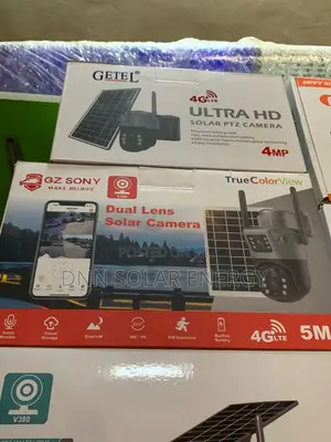 360degree Solar CCTV Camera