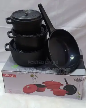 Uakeen Aluminum Cast Pot