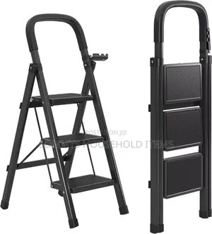 Black 3 Steps Ladder