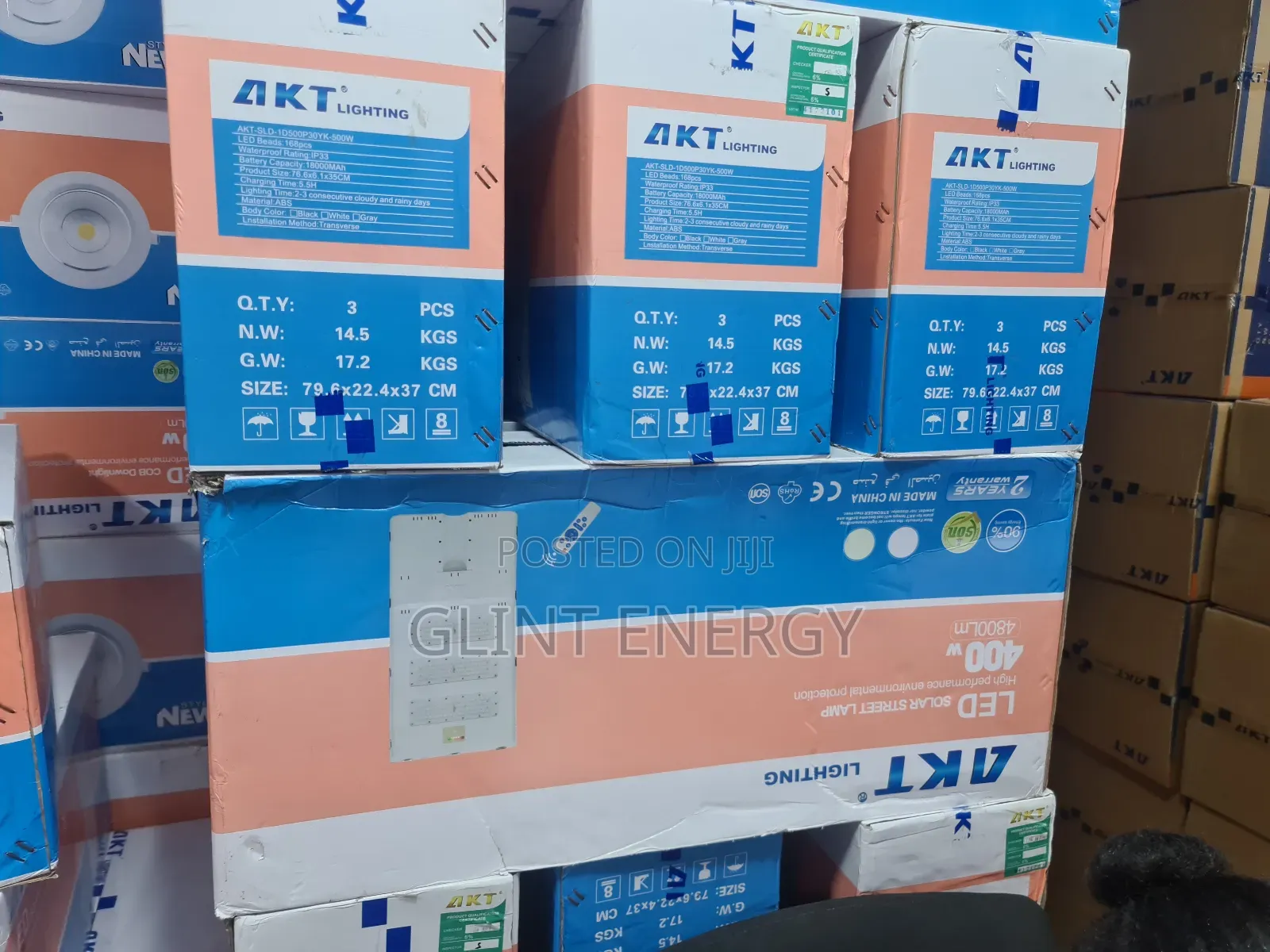 500w Akt Solar Street Light
