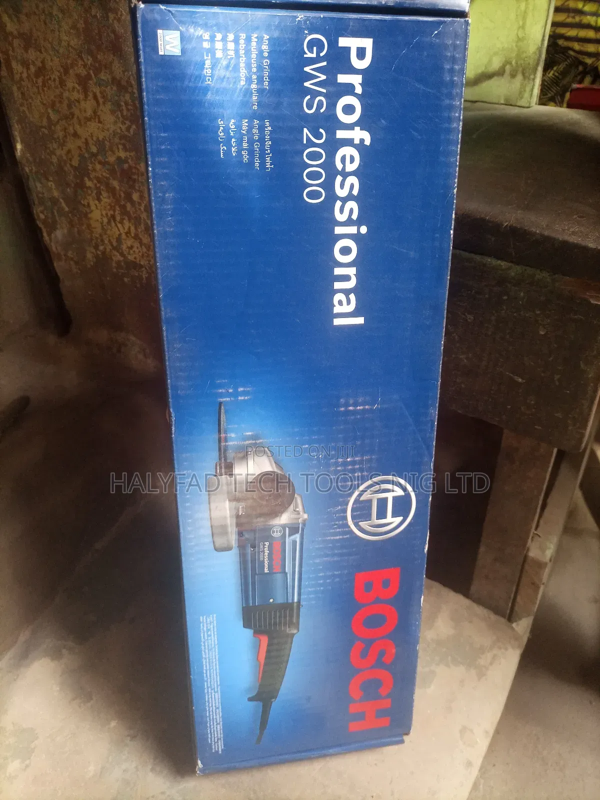 Bosch GWS 2000 9" Angle Grinder Cutting Machine Bosch