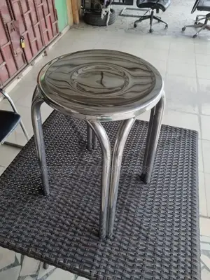 Round Stainless Steel Stool