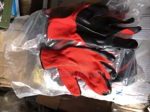 Coated Red Handglove