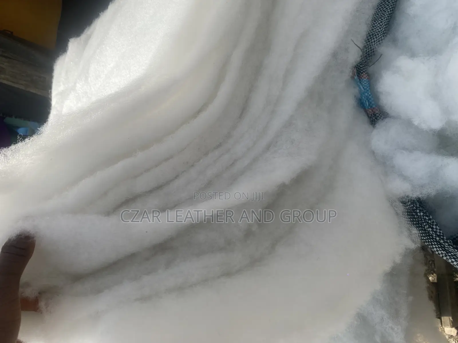 Pure White Soft Cotton Polyester Fibre Wool Stuffing