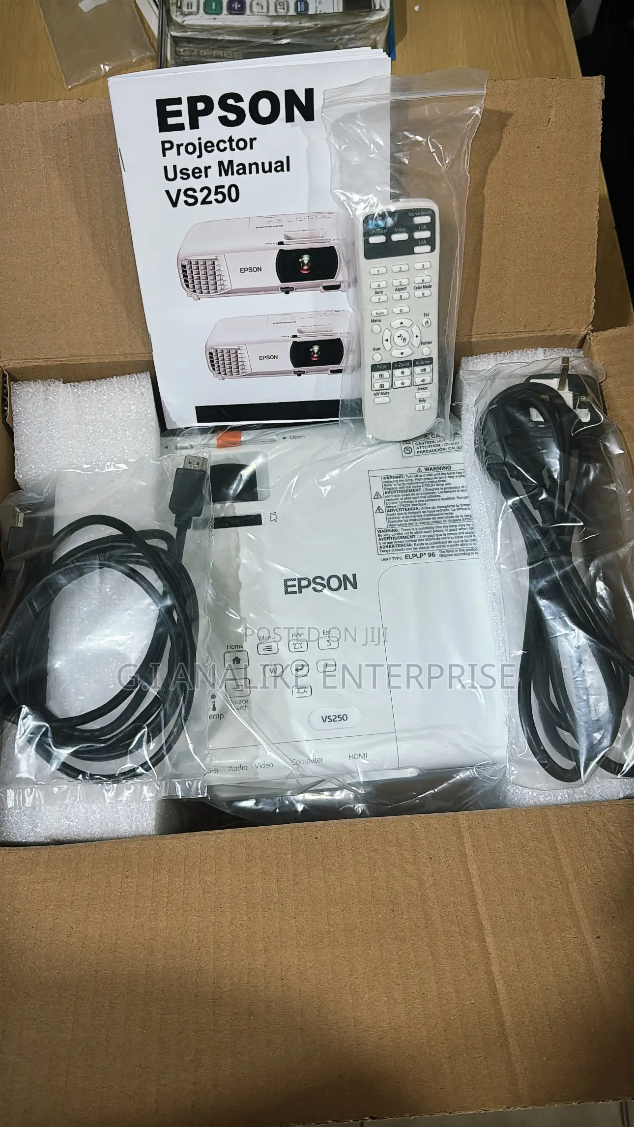 Epson Vs250 Svga 3lcd Projector.