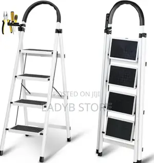 4 Steps Ladder (White Colour)